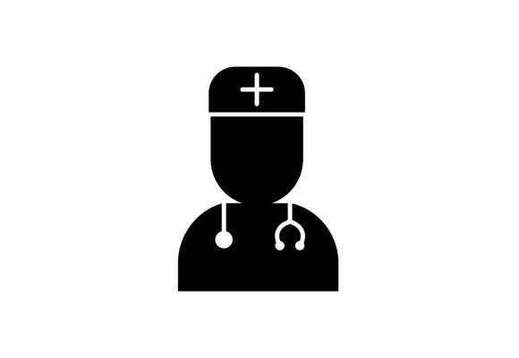 Doctor Healthcare Icon Design: Graphics and Icons for Editorial Use