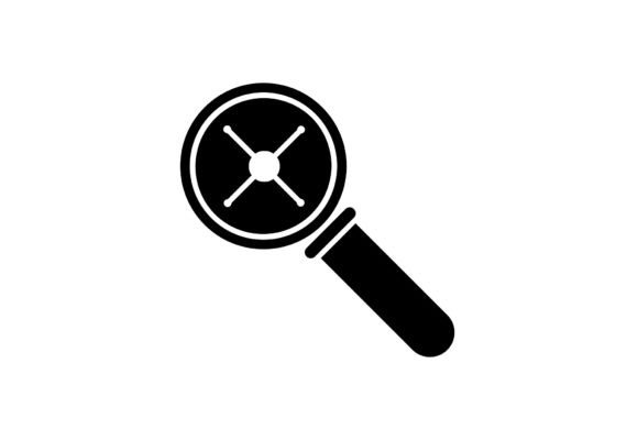 Magnifying Glass Icon Graphics and Icons