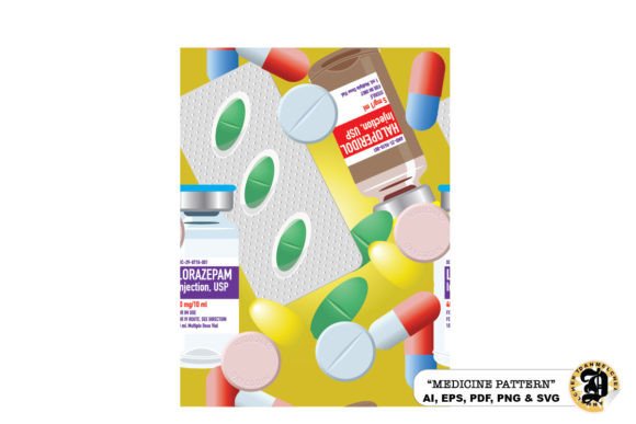 Medicine Pattern Graphics and Patterns