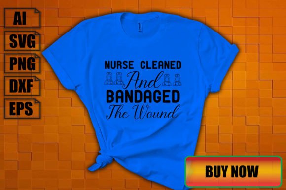 Nurse Cleaned and Bandaged the Wound Graphics Freebies