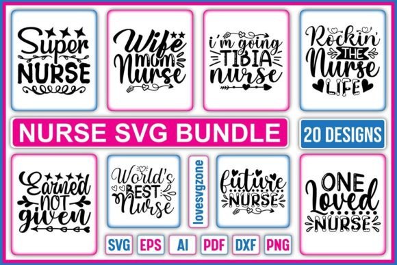 Nurse SVG Bundle Vol. 2