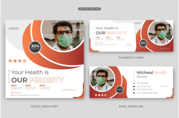 Social Media Cover and Email Signature Graphics