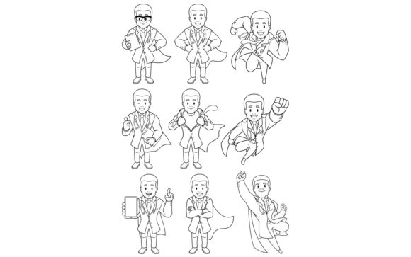 Super Doc African Line Art Graphics